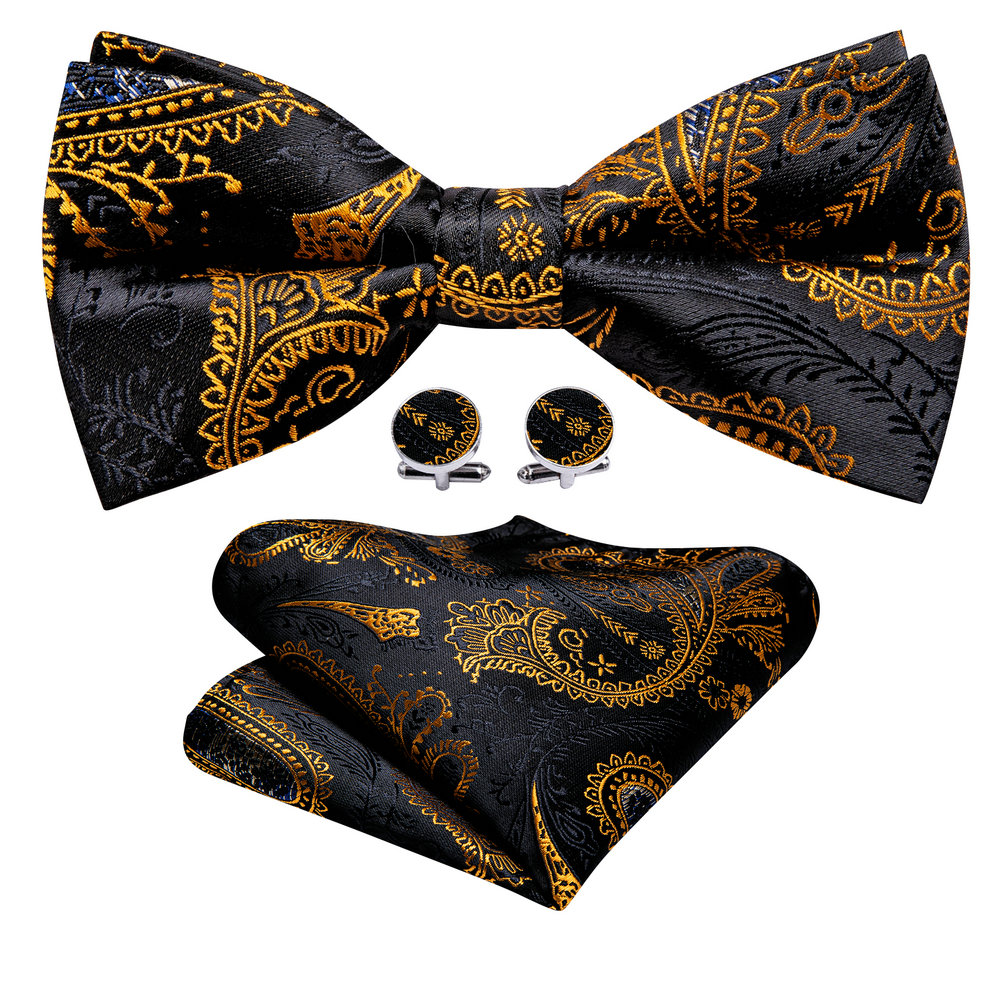 Barry.Wang Silk Mens Bow Tie B - Bow Tie Pre Tied 리뷰 및 가격