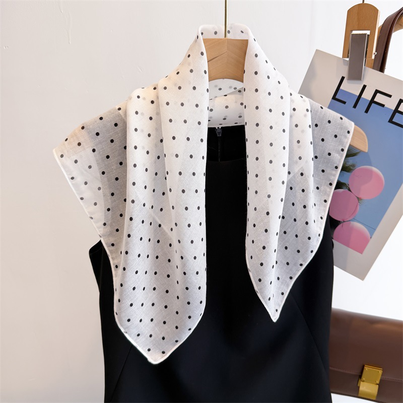 50cm Cotton Linen Square Scarf - Bandana Cotton 리뷰 및 가격