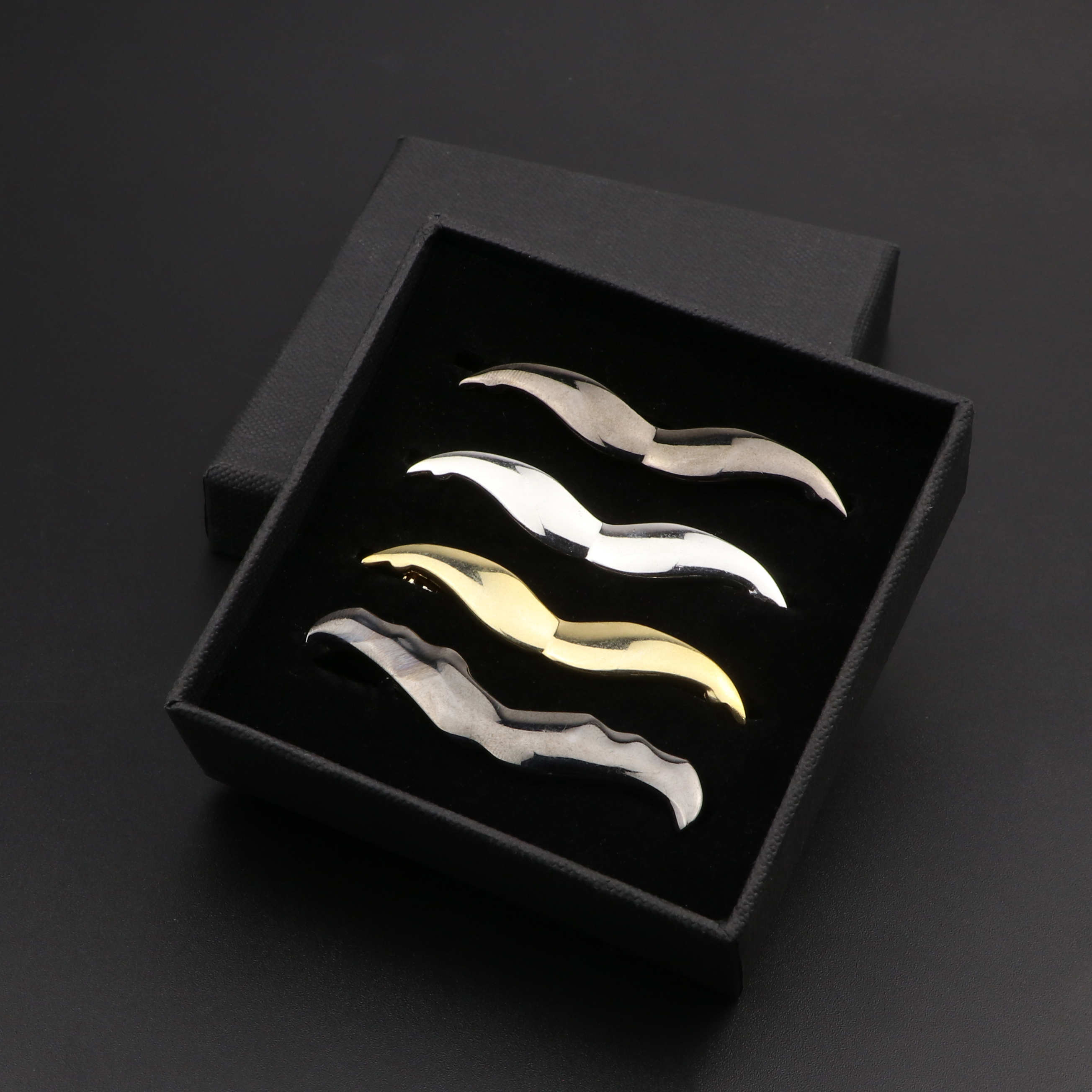 Fashion Metal Men Tie Clip Set - Tie Bar Set Gift 리뷰 및 가격