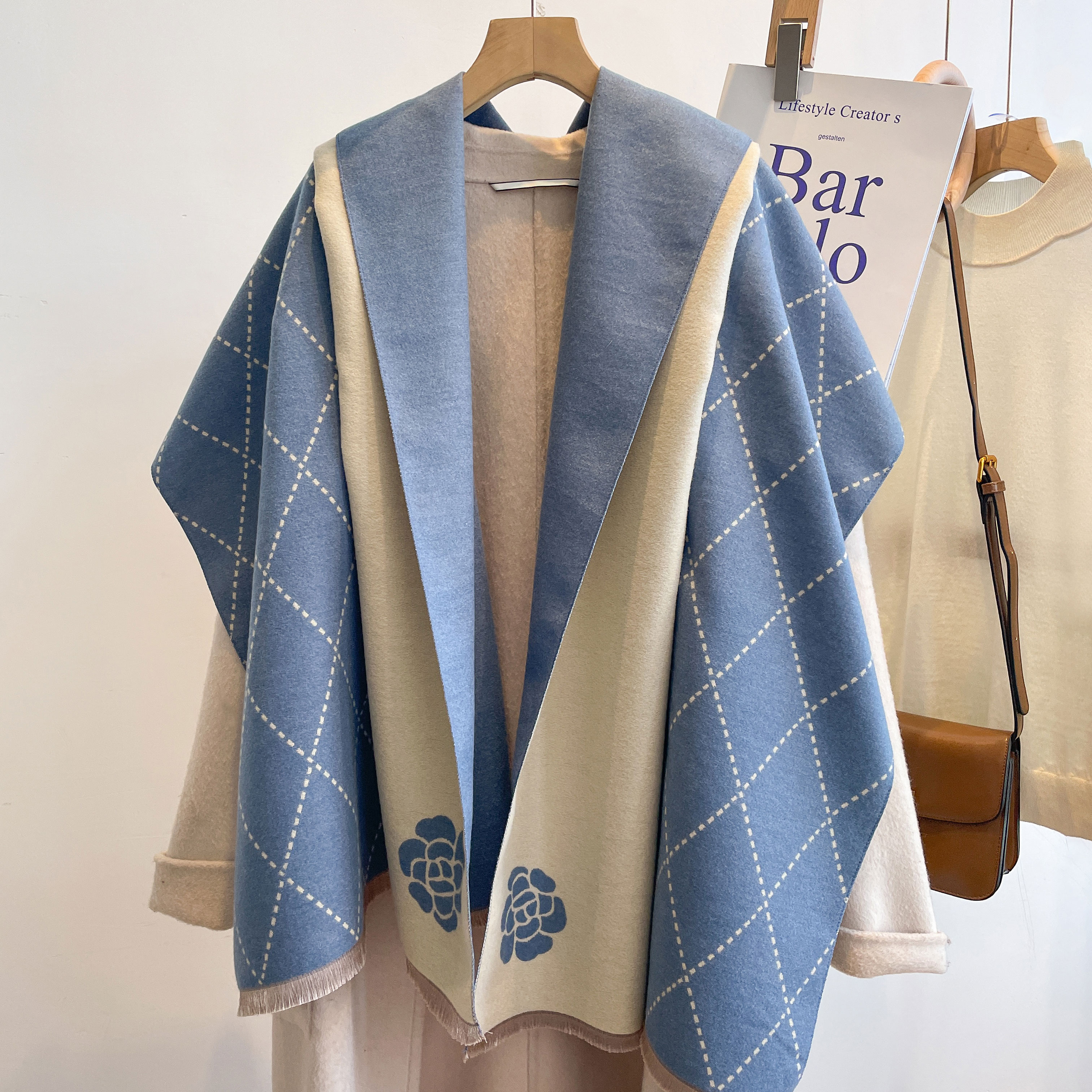 2023 Designer Cashmere Scarf W - Woven Scarf Blanket 리뷰 및 가격