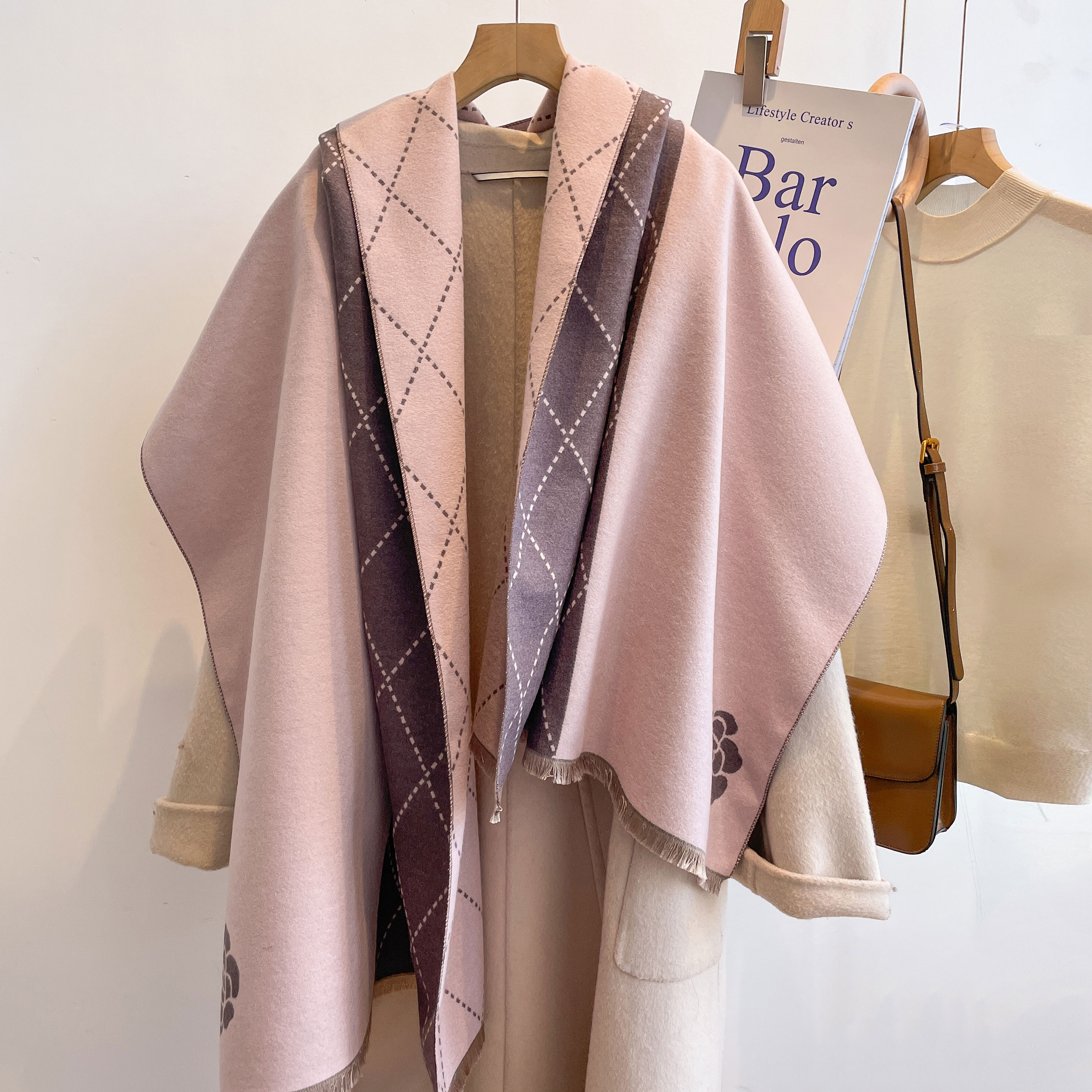 2023 Designer Cashmere Scarf W - Woven Scarf Blanket 리뷰 및 가격