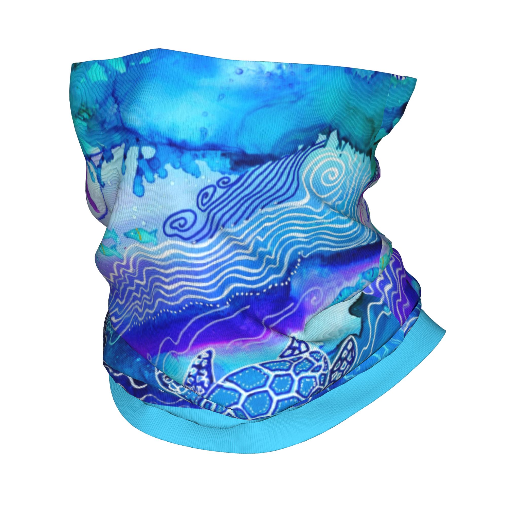 Custom Ocean Turtle Dive Winte - Neck Warmer Tube 리뷰 및 가격