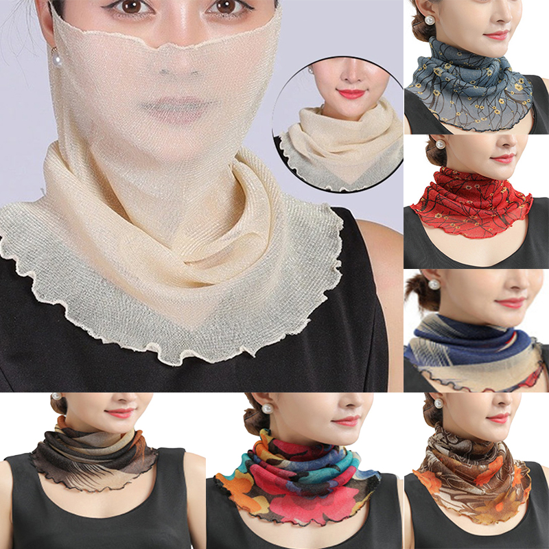 Spring Summer Chiffon Neck Col - Silk Neck Scarf 리뷰 및 가격