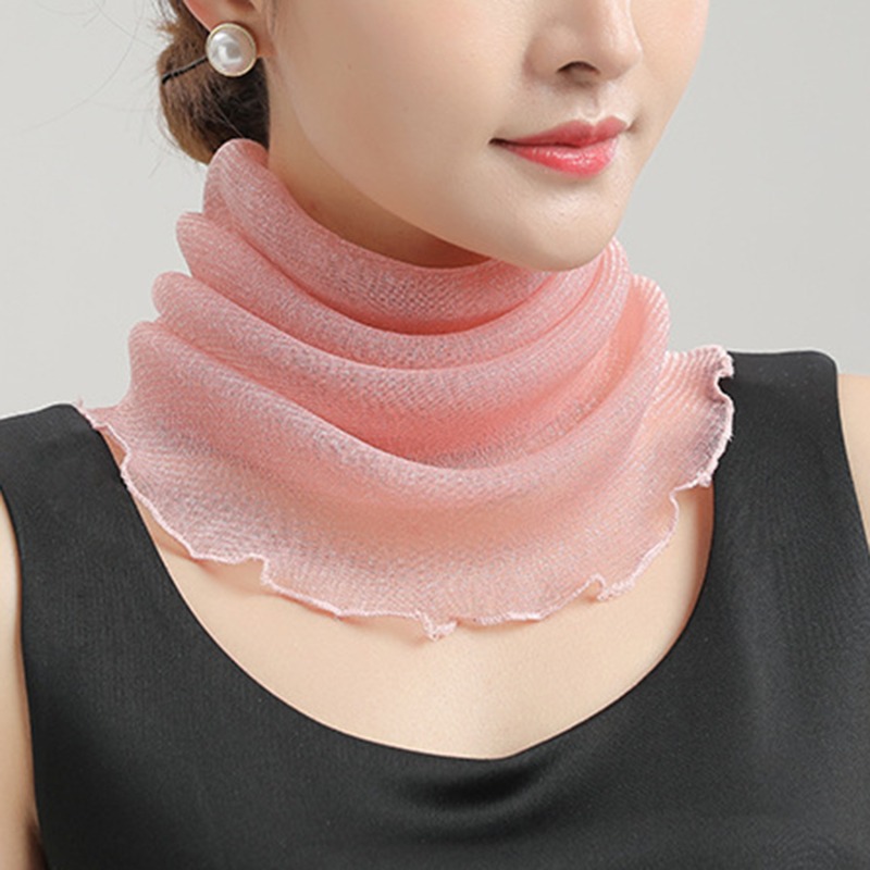 Spring Summer Chiffon Neck Col - Silk Neck Scarf 리뷰 및 가격