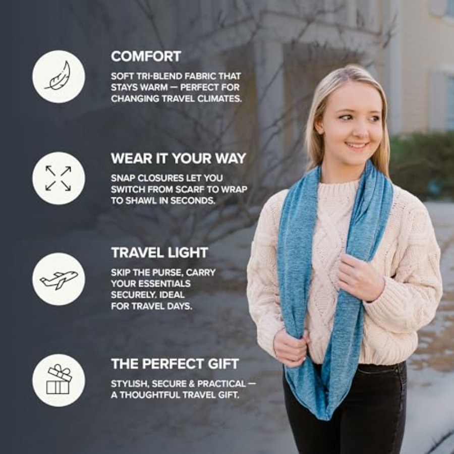 Infinity Travel Scarf Loop wit - Infinity Scarf Knit 리뷰 및 가격