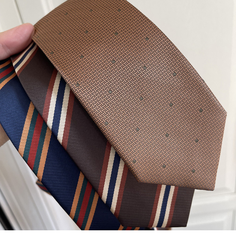 New Trendy Striped Neckties Fo - Skinny Tie Men 리뷰 및 가격