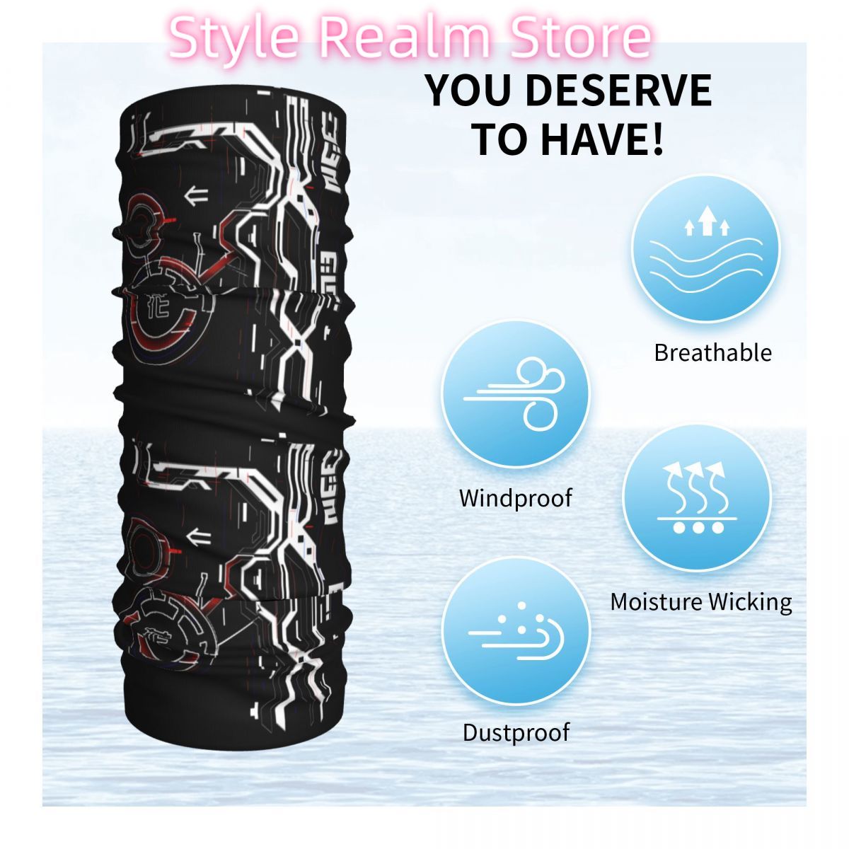 Custom Japanese Tokyo Flower T - Neck Warmer Tube 리뷰 및 가격