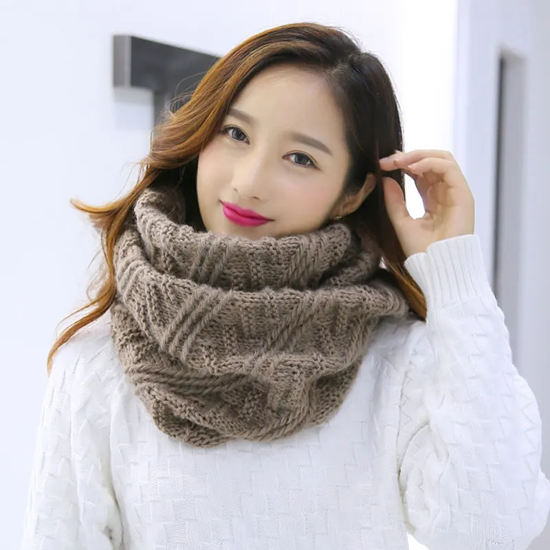 Unisex Winter Soft Chunky Knit - Infinity Scarf Knit 리뷰 및 가격
