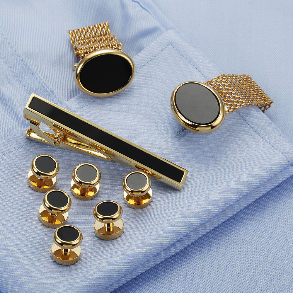 VAGULA New 9PCS Cuff links Tie - Tie Bar Set Gift 리뷰 및 가격
