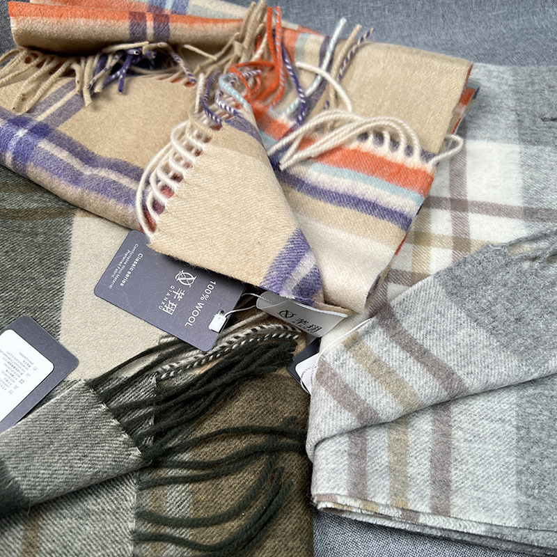 High Quality 100% Wool Scarf W - Muffler Men Wool 리뷰 및 가격