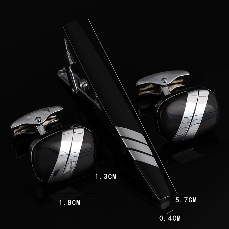 Mens Ties Clip Cufflinks Set S - Tie Bar Set Gift 리뷰 및 가격