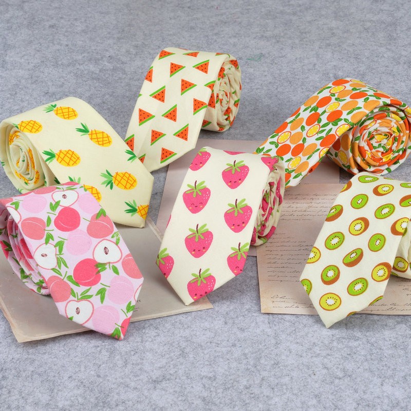 Cute Colourful Sweet Fashion T - Skinny Tie Men 리뷰 및 가격