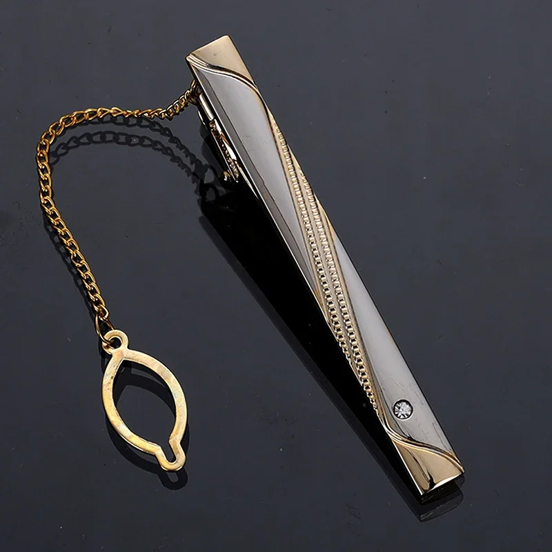 Men Metal Simple Necktie Buckl - Tie Clip Silver 리뷰 및 가격