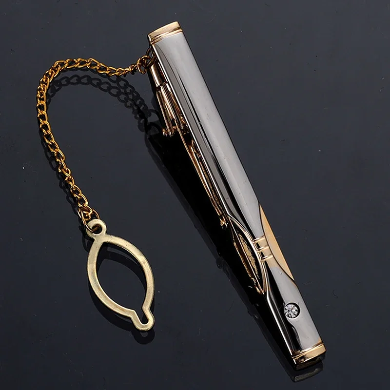 Men Metal Simple Necktie Buckl - Tie Clip Silver 리뷰 및 가격