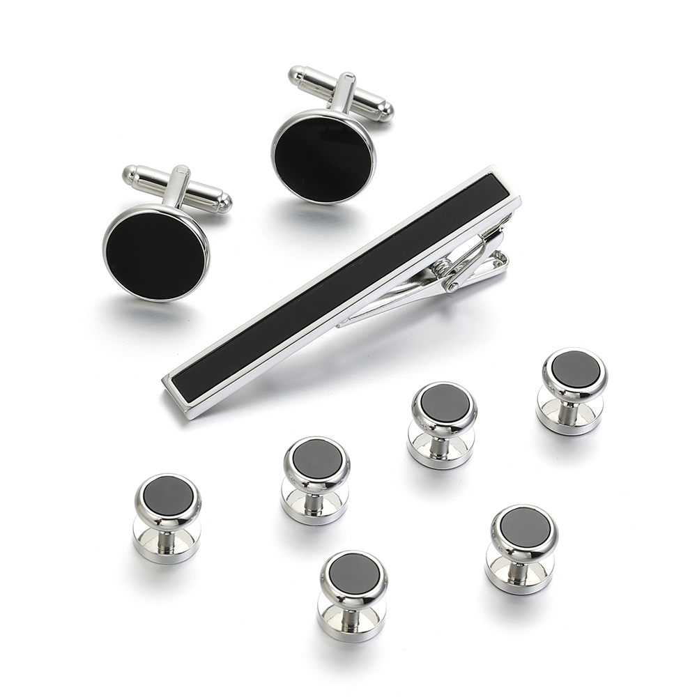 VAGULA 9 PCS Tie bar Cuff link - Tie Bar Set Gift 리뷰 및 가격