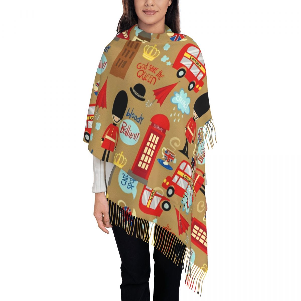 Enchanted London Scarf for Wom - Pashmina Wrap Large 리뷰 및 가격