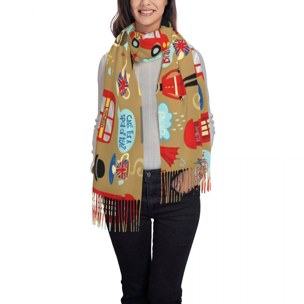 Enchanted London Scarf for Wom - Pashmina Wrap Large 리뷰 및 가격