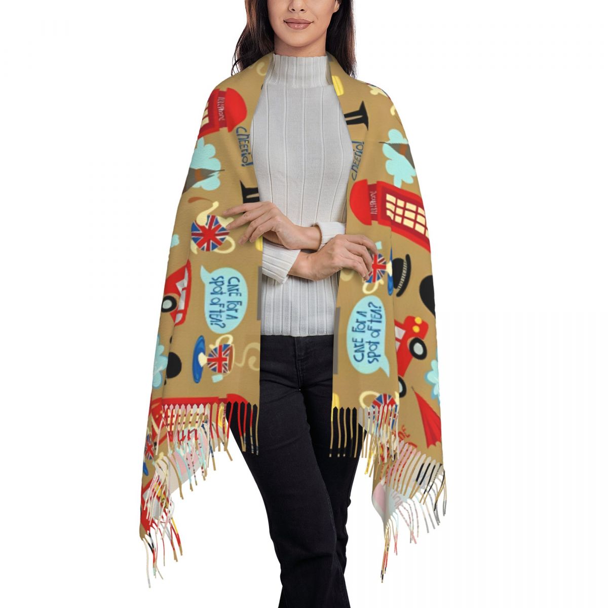 Enchanted London Scarf for Wom - Pashmina Wrap Large 리뷰 및 가격