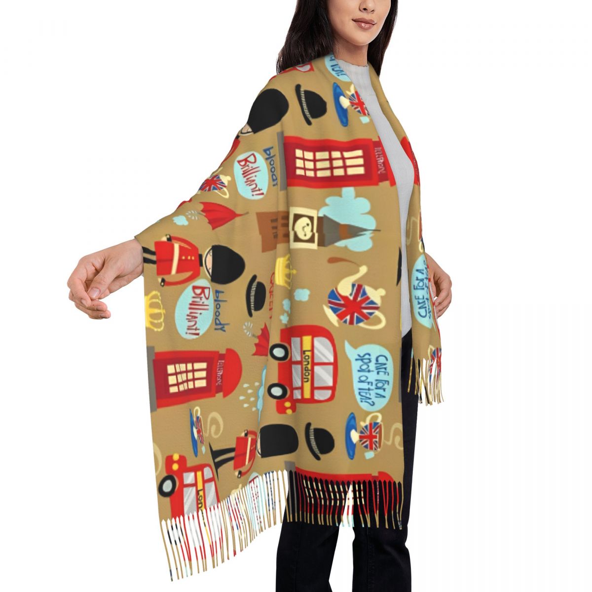 Enchanted London Scarf for Wom - Pashmina Wrap Large 리뷰 및 가격