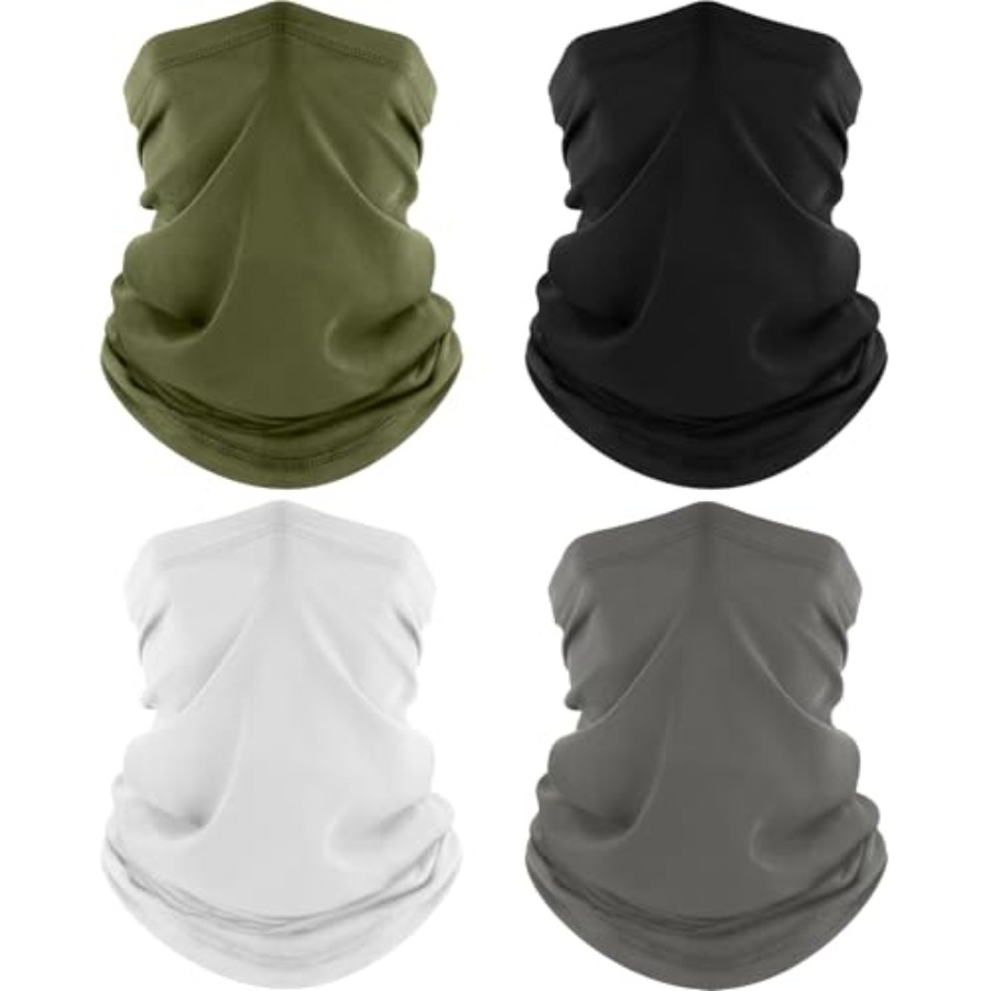 ROXUN 4 Pack Neck Gaiter, Cool - Face Scarf Mask 리뷰 및 가격