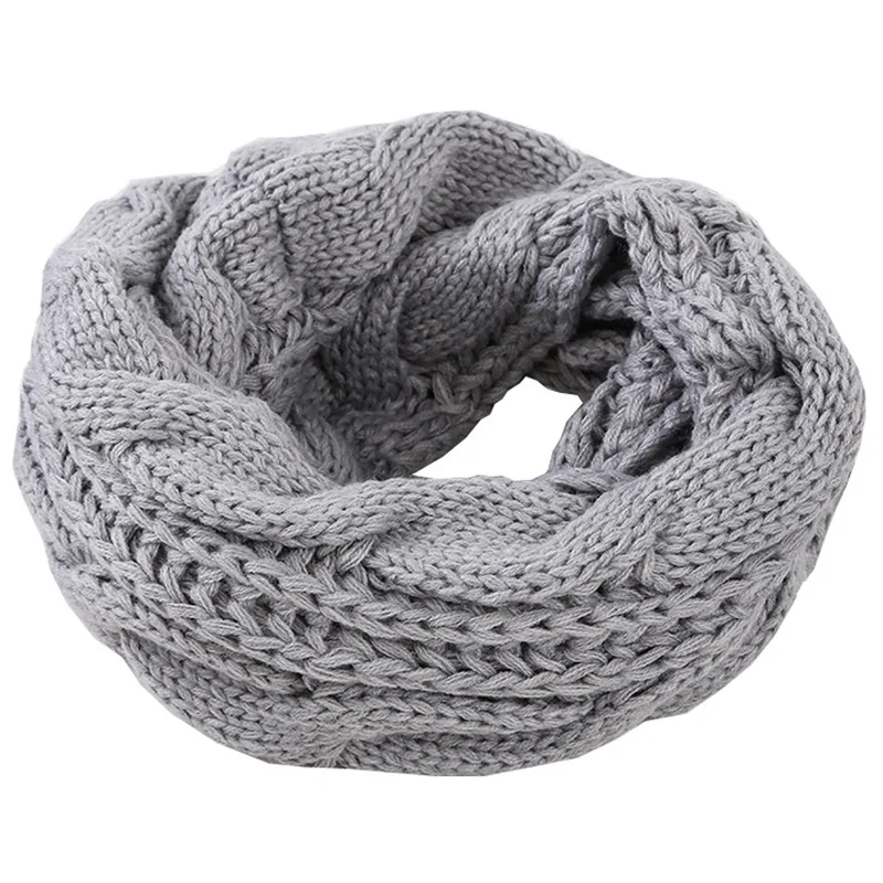 Men Women Boys Girls Thick Rib - Infinity Scarf Knit 리뷰 및 가격