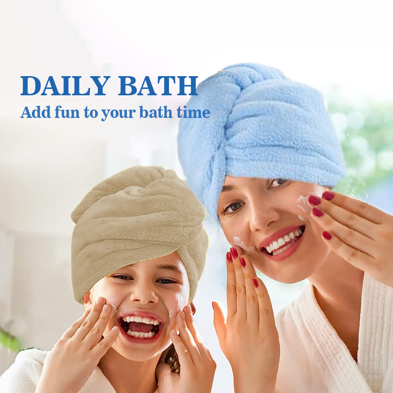 Microfiber Hair Towel Wrap for - Head Wrap Turban 리뷰 및 가격