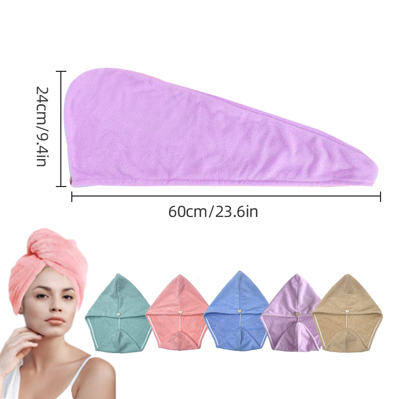 Microfiber Hair Towel Wrap for - Head Wrap Turban 리뷰 및 가격