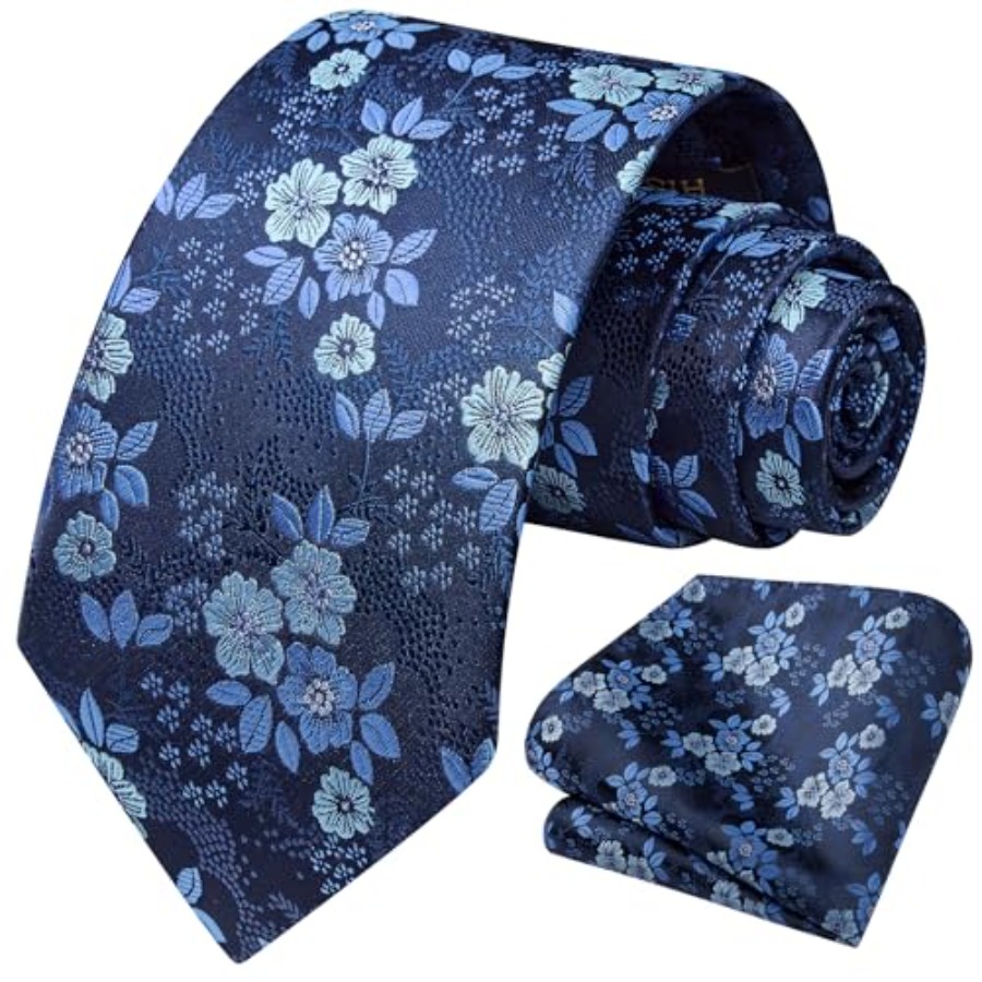 Extra Long Ties for Men Classi - Pocket Square Set 리뷰 및 가격
