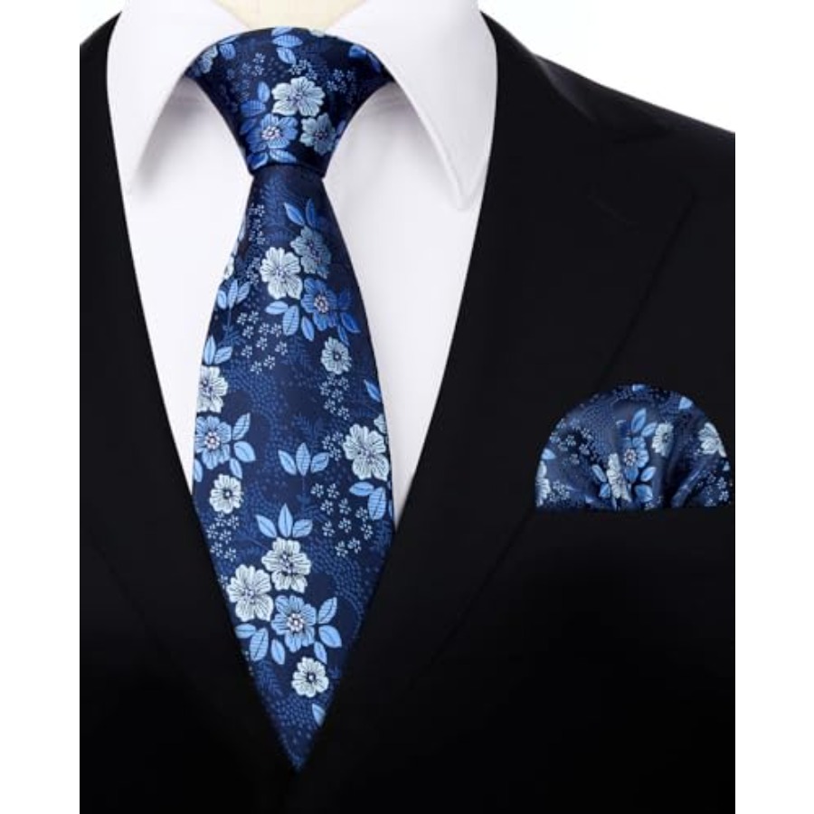 Extra Long Ties for Men Classi - Pocket Square Set 리뷰 및 가격