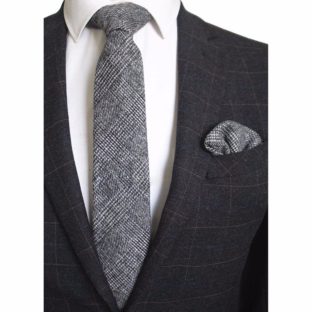 Ricnais 8cm Wool Necktie Solid - Handkerchief Cotton Men 리뷰 및 가격