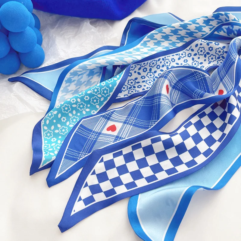 Klein blue silk scarf new chec - Silk Tie Striped 리뷰 및 가격