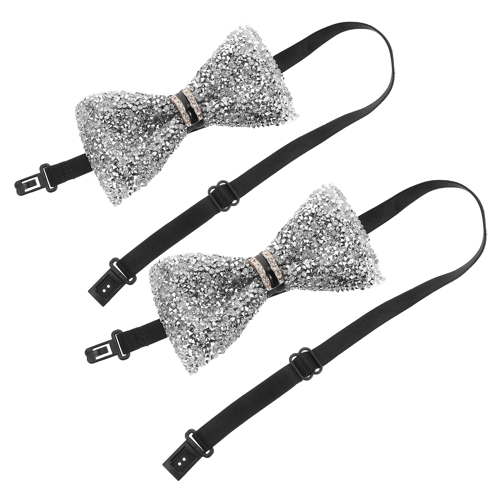 2Pcs Children Bow Tie Crystal  - Bow Tie Pre Tied 리뷰 및 가격