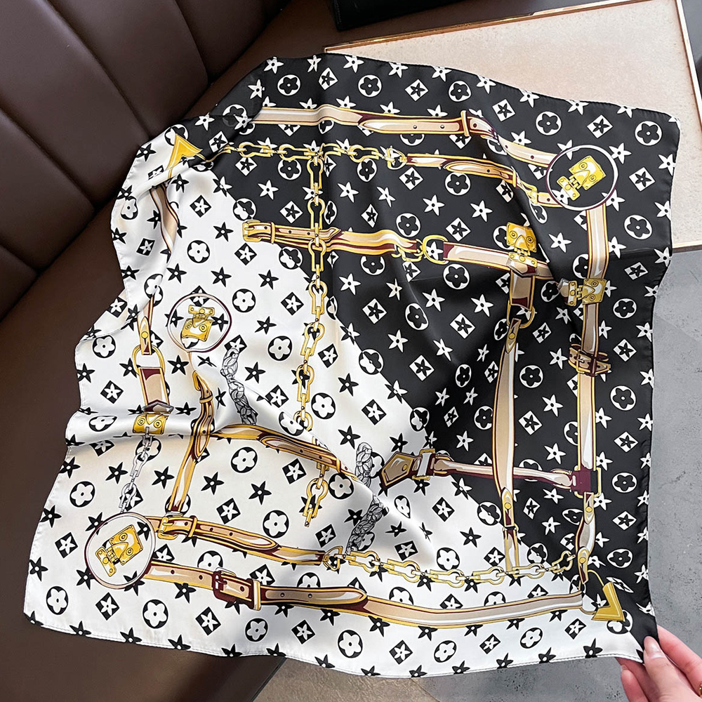 New Hot Sale Fashion 90X90cm P - Scarf Silk Square 리뷰 및 가격