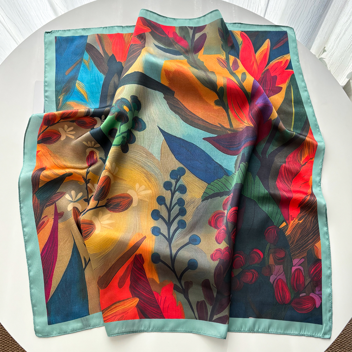 2026 Summer New Scarf Women Oi - Scarf Silk Square 리뷰 및 가격