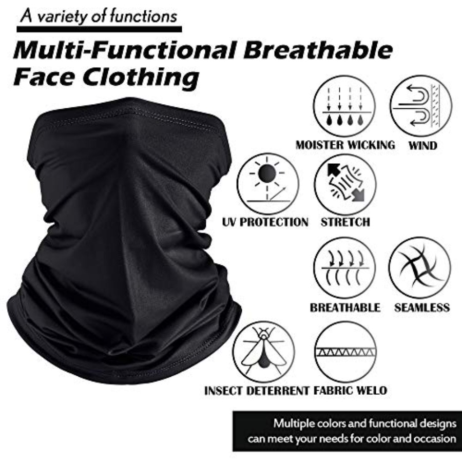 Geyoga Neck Gaiter Bandana Fac - Face Scarf Mask 리뷰 및 가격