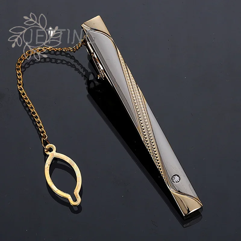 Hot Metal Simple Necktie Buckl - Tie Clip Silver 리뷰 및 가격