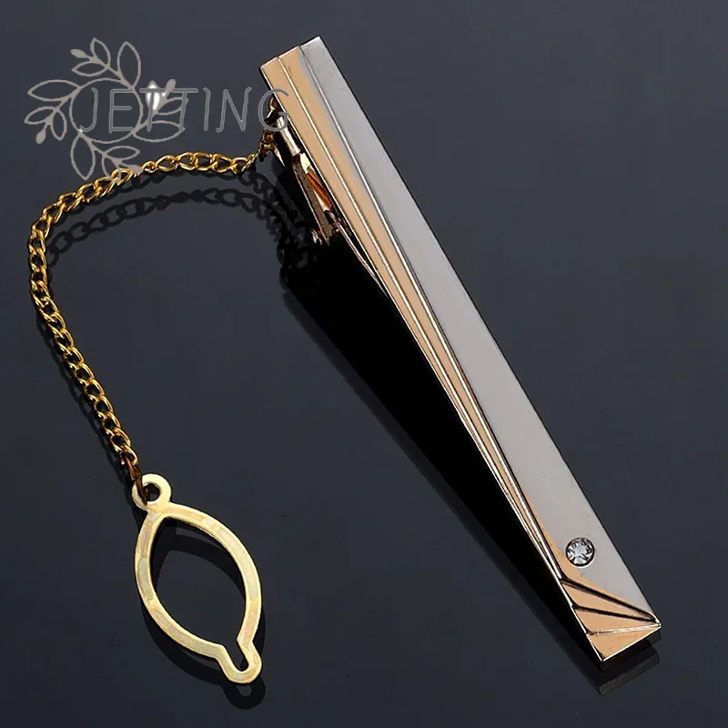 Hot Metal Simple Necktie Buckl - Tie Clip Silver 리뷰 및 가격
