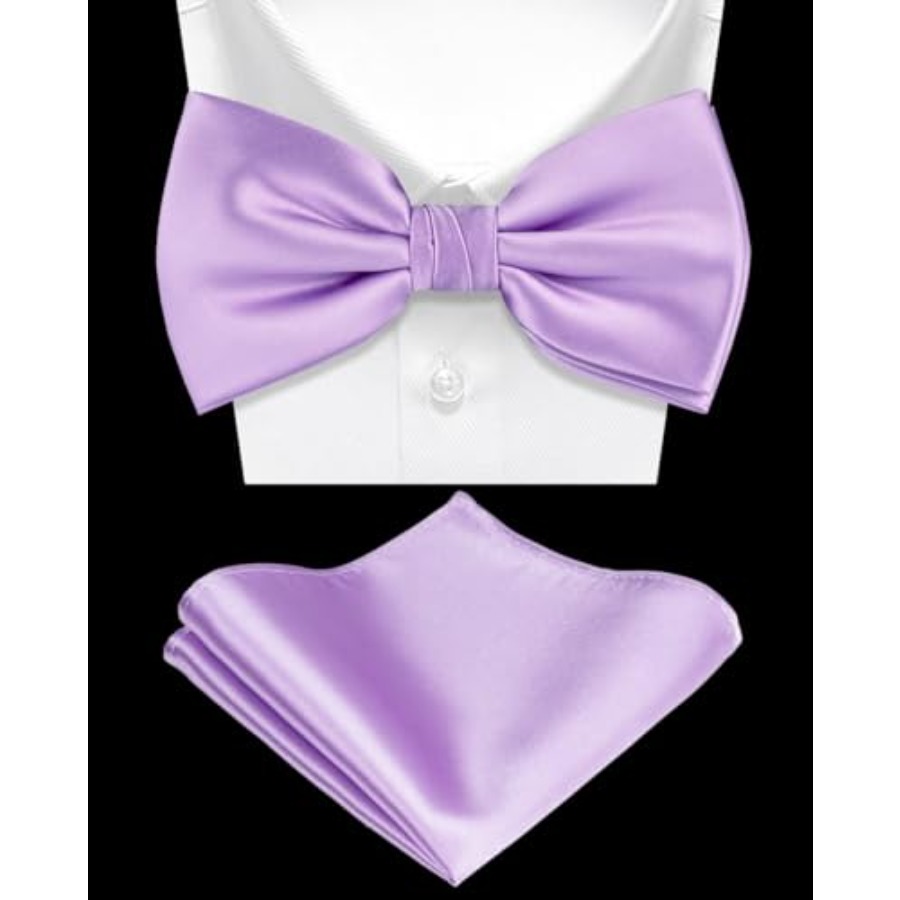 Solid Color Pre-tied Bow Tie a - Bow Tie Pre Tied 리뷰 및 가격