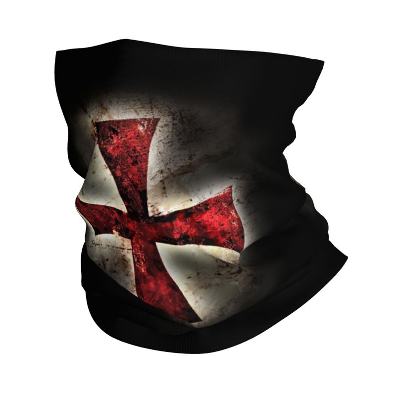 Custom Knights Templar Flag Ba - Neck Warmer Tube 리뷰 및 가격