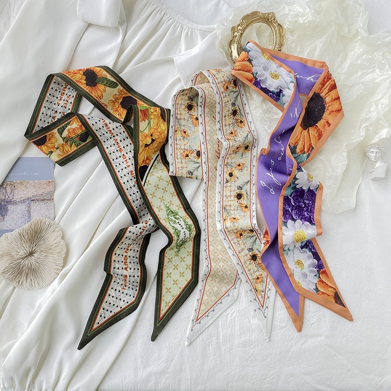 Spring Oil Painting Series Sca - Head Wrap Turban 리뷰 및 가격