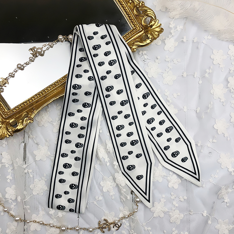 115cm Tied bag Handle silk sca - Silk Tie Striped 리뷰 및 가격