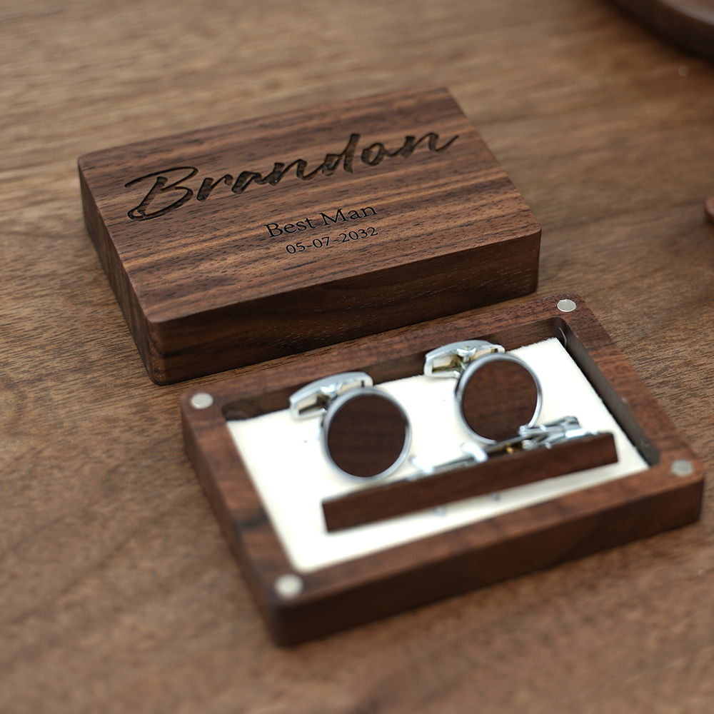 Name Engraved Groomsmen Best M - Tie Bar Set Gift 리뷰 및 가격